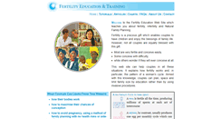 Desktop Screenshot of fertilityet.org.uk